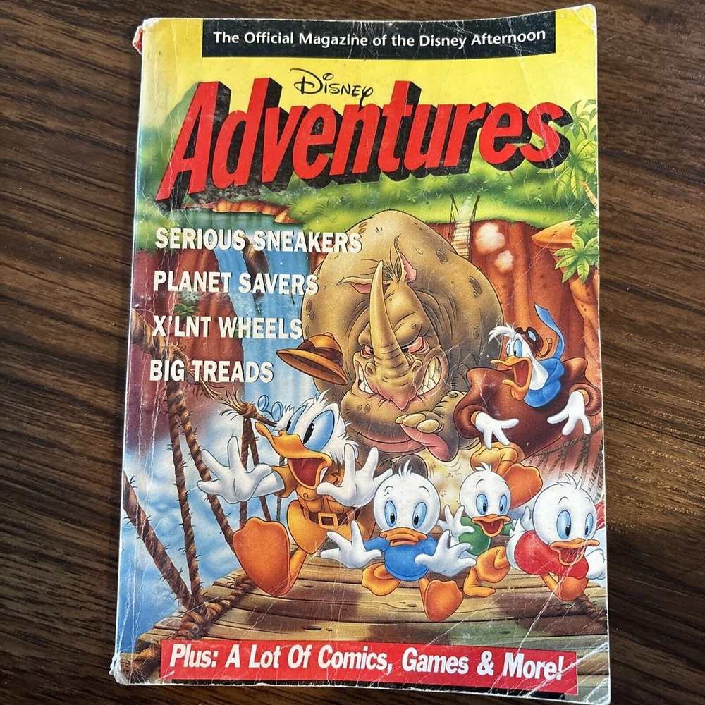 Disney Adventures Magazine SPECIAL EDITION FALL 1990 ~ Official Disney Afternoon